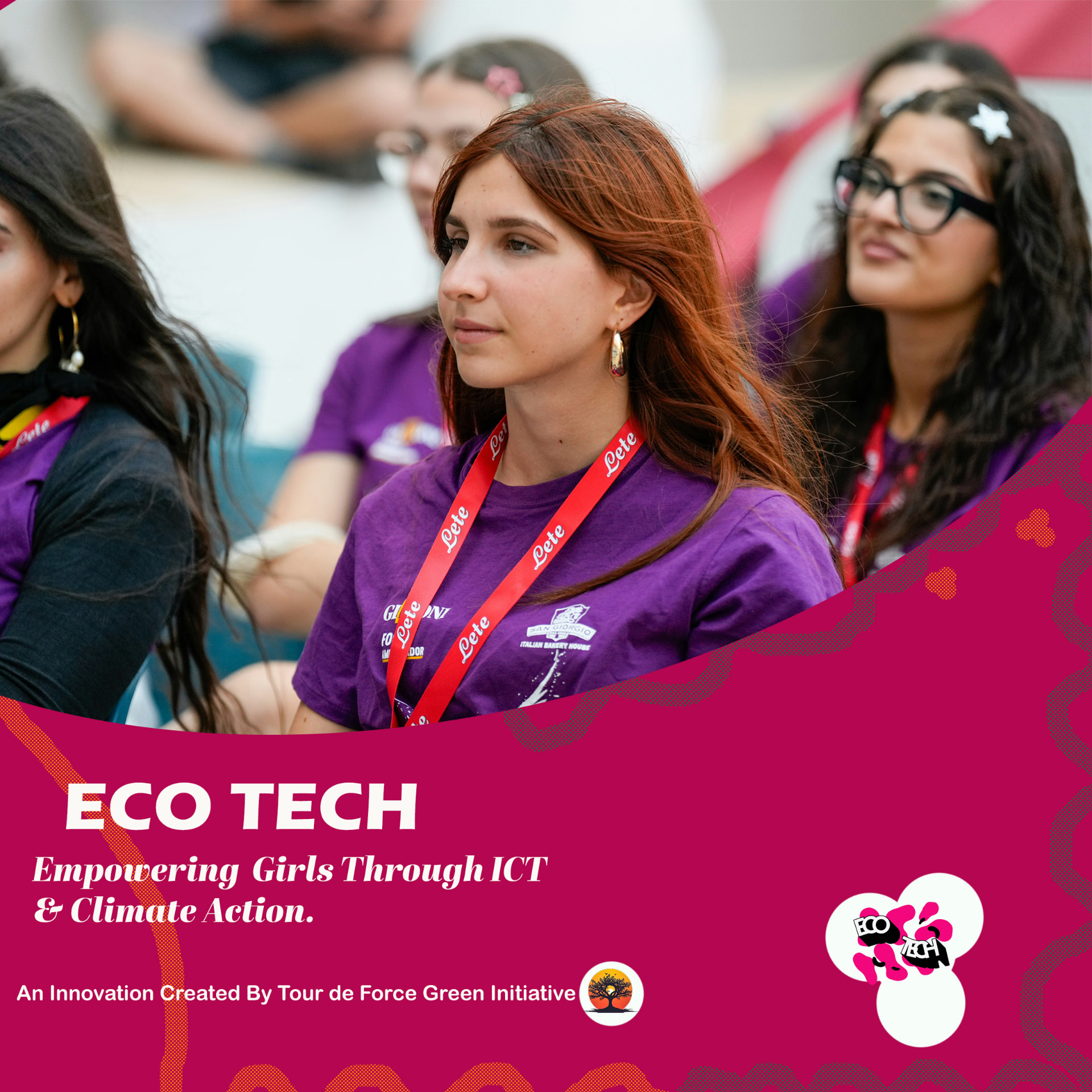 EcoTech Girls programme poster